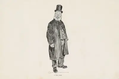A Park Orator, Charles Dana Gibson