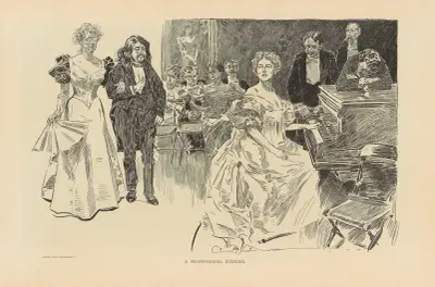 En professionell kväll av Charles Dana Gibson