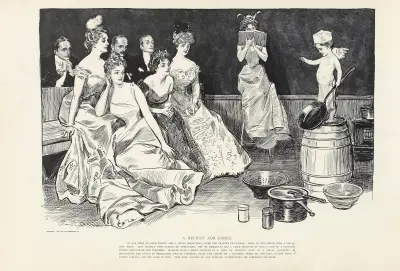 Kvitto för kyssar av Charles Dana Gibson