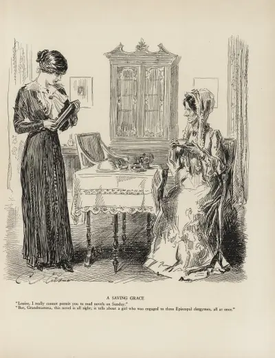 A saving grace av Charles Dana Gibson