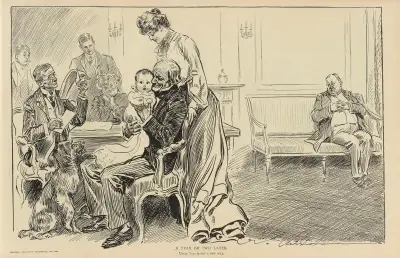 A year or two later av Charles Dana Gibson