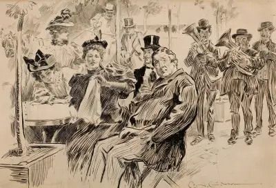 About Paris av Charles Dana Gibson