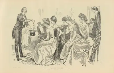 Advice to a hostess av Charles Dana Gibson