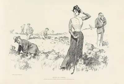 Råd till caddies av Charles Dana Gibson