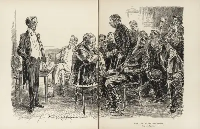 Råd till de svaga – håll dig borta från politiken av Charles Dana Gibson