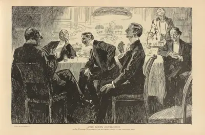 Efter middagen av Charles Dana Gibson