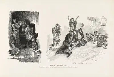 Allt går bra som slutar bra av Charles Dana Gibson