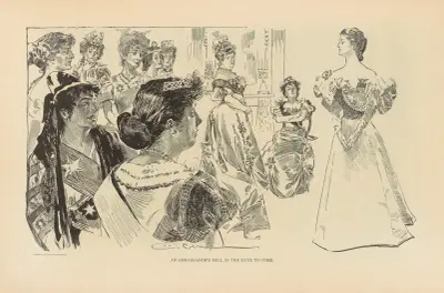 An ambassador’s ball in the days to come av Charles Dana Gibson