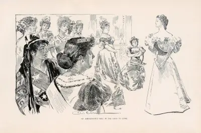 An Ambassador’s ball in the days to come av Charles Dana Gibson