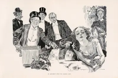 Ett gräl med primadonnan av Charles Dana Gibson