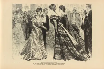 An unexpected encounter, Charles Dana Gibson