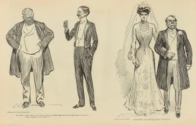 Ännu ett snabbt-rikt-bluff av Charles Dana Gibson