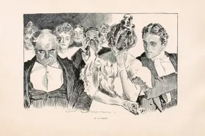 At a comedy, Charles Dana Gibson