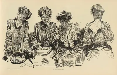 På matinén av Charles Dana Gibson