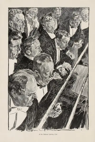 At the National Sporting Club, Charles Dana Gibson