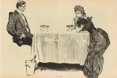 At the Savoy, Charles Dana Gibson