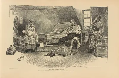 På sommarhotellet av Charles Dana Gibson