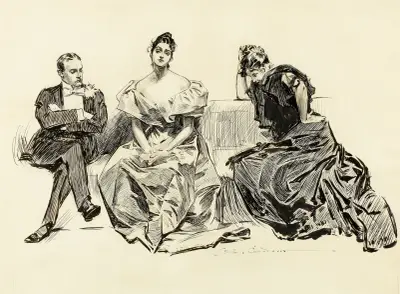 Målmedveten kvinna av Charles Dana Gibson