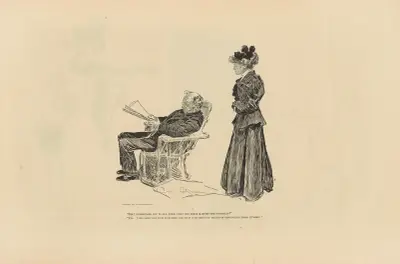 ‘Did I understand you to say, john, that the tenor married the contralto’ av Charles Dana Gibson