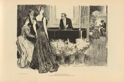 Under kvällen av Charles Dana Gibson