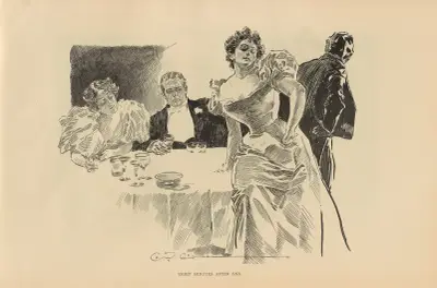 Eight minutes after one av Charles Dana Gibson
