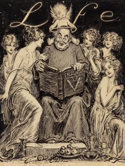 Förlovningar, Sankt Valentin av Charles Dana Gibson