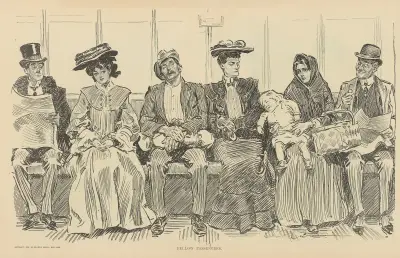 Fellow passengers av Charles Dana Gibson