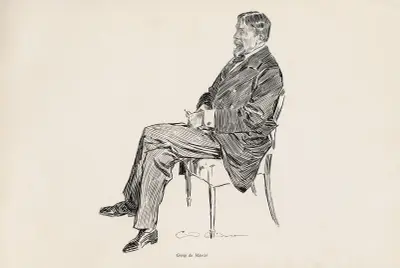 George du Maurier, Charles Dana Gibson
