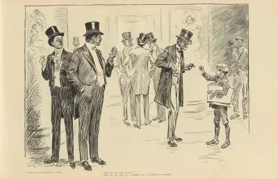 ‘Have you met him socially’ av Charles Dana Gibson