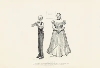 He doubted it av Charles Dana Gibson