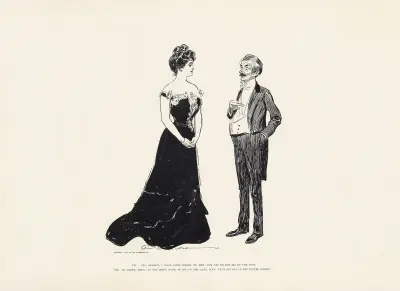 He; Yes dearest, i have loved before we met…. av Charles Dana Gibson