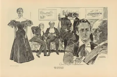 Ihr Albtraum, 1893 von Charles Dana Gibson