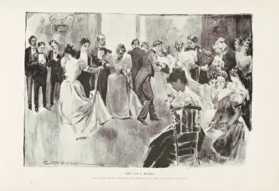 Hinweis für eine Gastgeberin, 1896 von Charles Dana Gibson