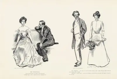 His beginning av Charles Dana Gibson