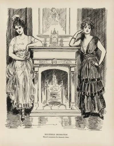 Heminredning av Charles Dana Gibson