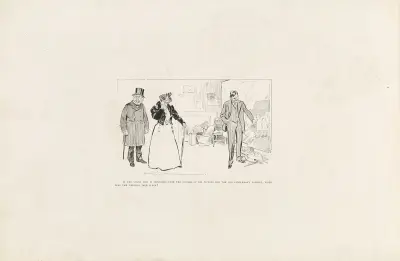 Om den unge mannen är beroende av sin bilds framgång för den äldre herrns samtycke… av Charles Dana Gibson