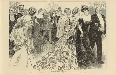 I diplomatiska kretsar av Charles Dana Gibson