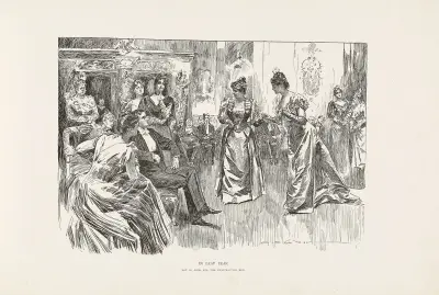 Skottår – inte så bra för de oattraktiva männen av Charles Dana Gibson