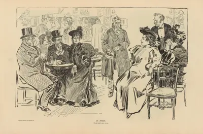 In Paris. Einige Trottoir-Typen von Charles Dana Gibson