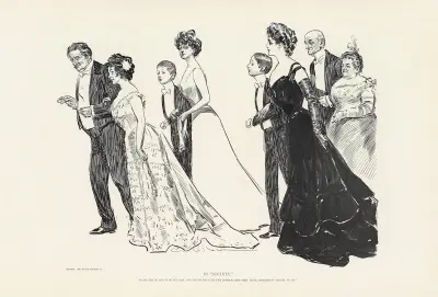 In „Society“, 1900 von Charles Dana Gibson