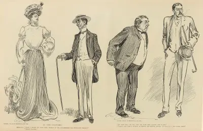 Auf dem Land von Charles Dana Gibson
