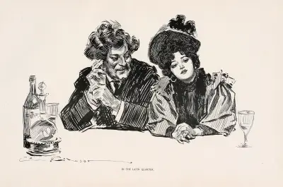Im lateinischen Viertel von Charles Dana Gibson