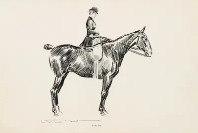 In the Row, Charles Dana Gibson
