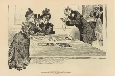In der Rue de la Paris von Charles Dana Gibson