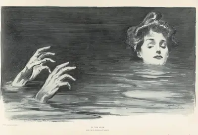 I vattnet av Charles Dana Gibson
