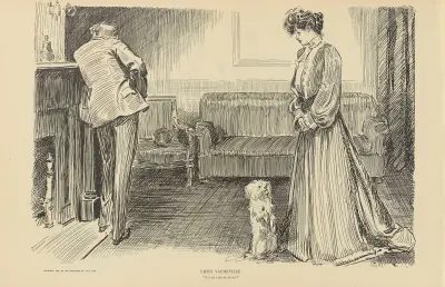 Lifes Vaudeville. „I’ll Be a Sister to You“ von Charles Dana Gibson
