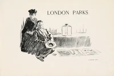 London Parks, Charles Dana Gibson
