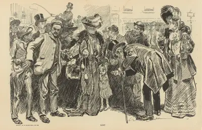 Lost av Charles Dana Gibson