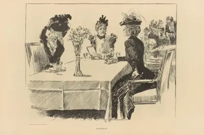 Luncheon, Charles Dana Gibson