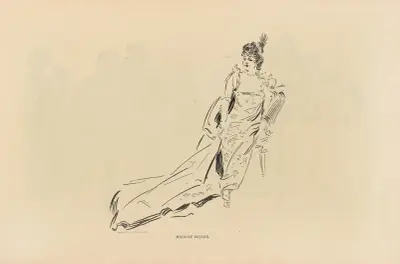 Madame Réjane, Charles Dana Gibson